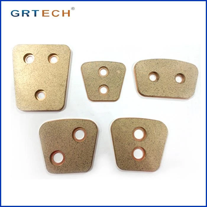 Bouton d'embrayage en bronze fritté pour camion