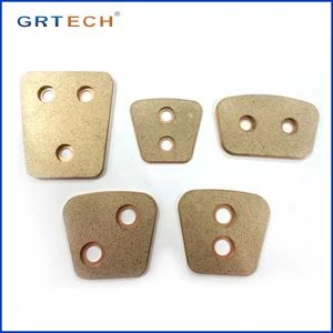 Bouton d'embrayage en bronze fritté pour camion